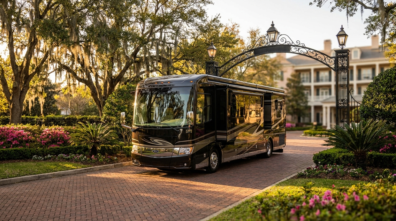 Map for Budget RV Tips for New Orleans - Save Money 2026